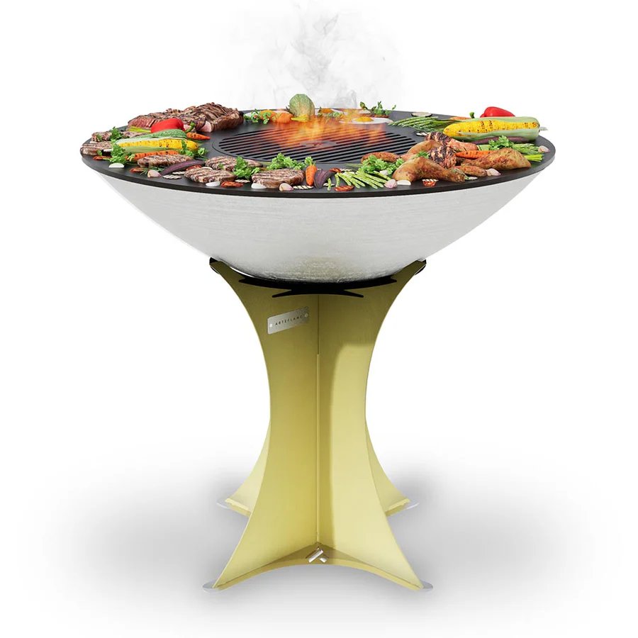 Arteflame XXL 40 Platinum Edition Grill - Euro Base Yellow
