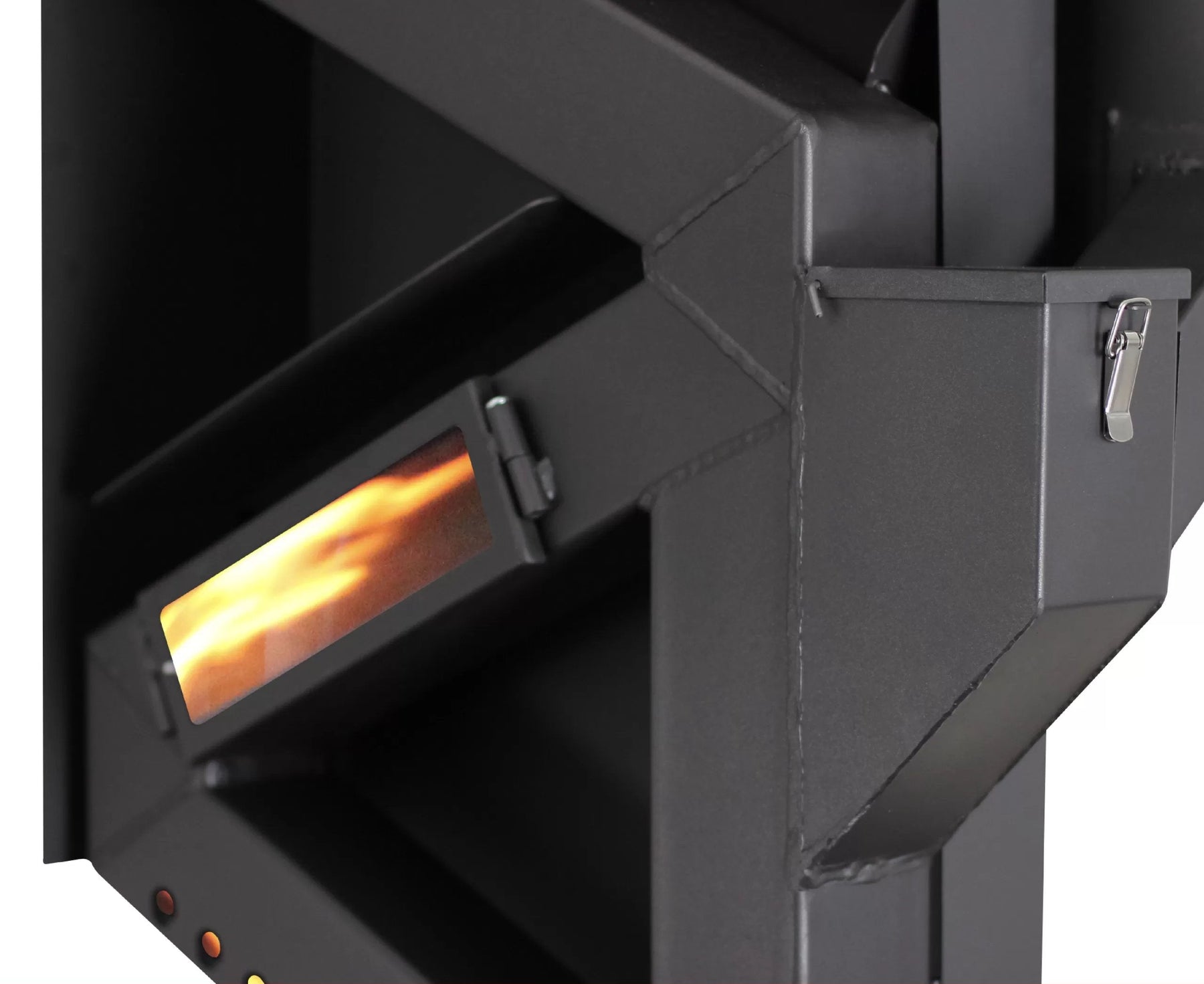 Ashley Wiseway GW1949 2,000 Sq Ft EPA Certified Gravity Fed Non-Electric Pellet Stove - Viewing Window