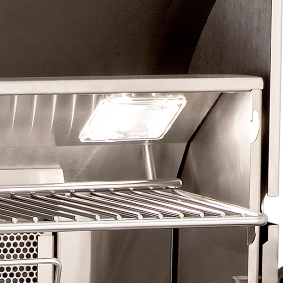 Fire Magic - A660I-8EAN - Aurora 30-Inch Built-In Natural Gas Grill With Rotisserie - Aurora Halogen Lights
