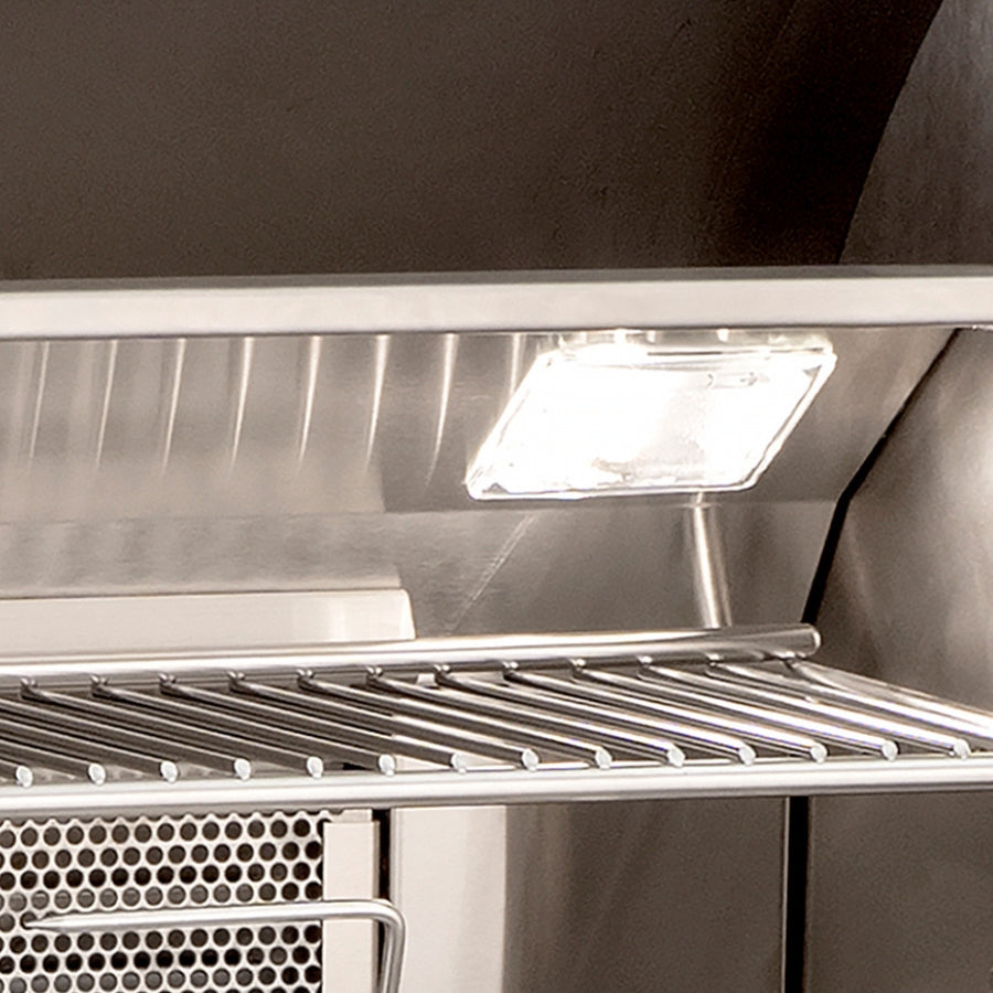 Fire Magic - A430I-7EAN - Aurora 24-Inch Built-In Natural Gas Grill - Angled Halogen Internal Lights