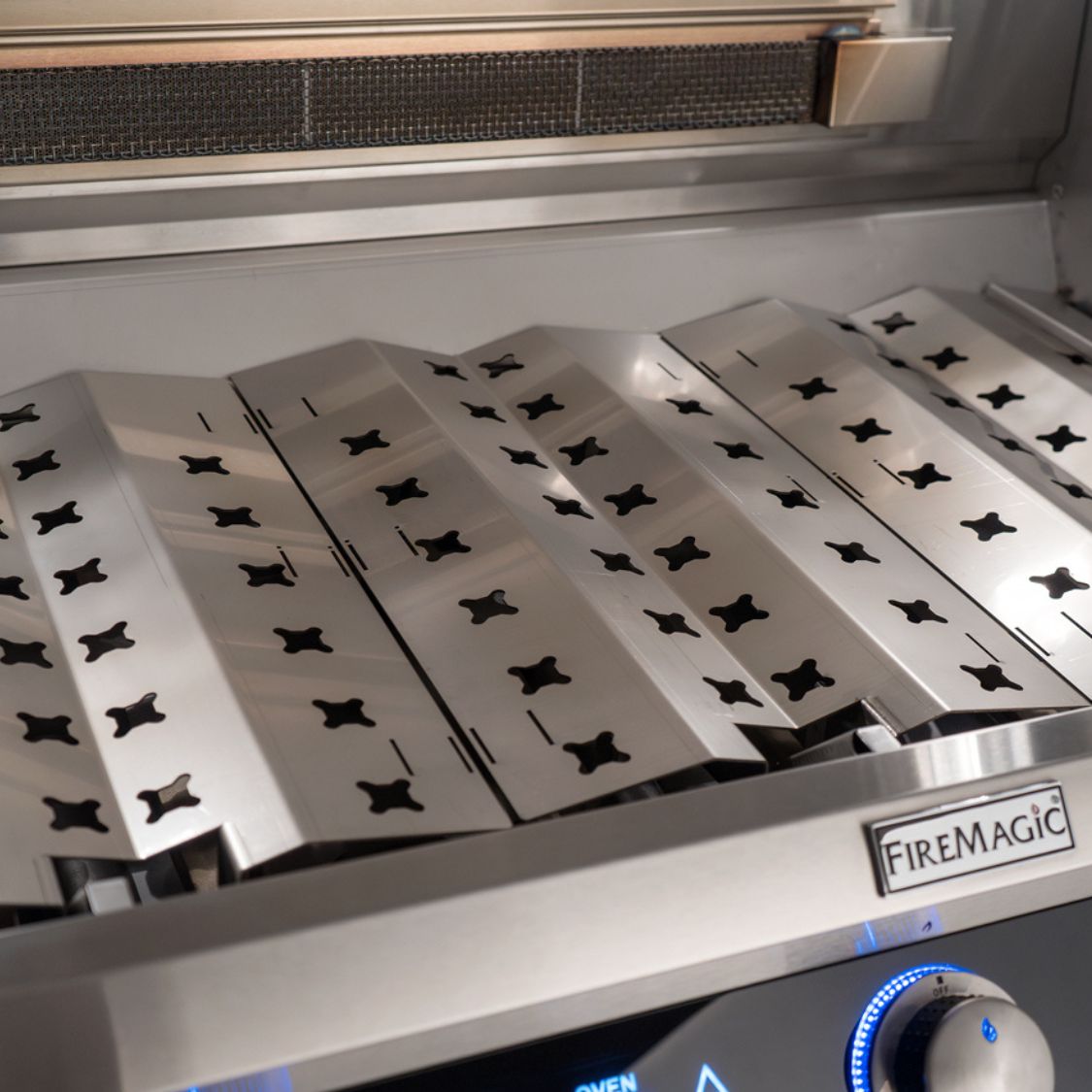Fire Magic - A540I-8EAN - Aurora 30-Inch Built-In Natural Gas Grill With Rotisserie - Flavor Grids