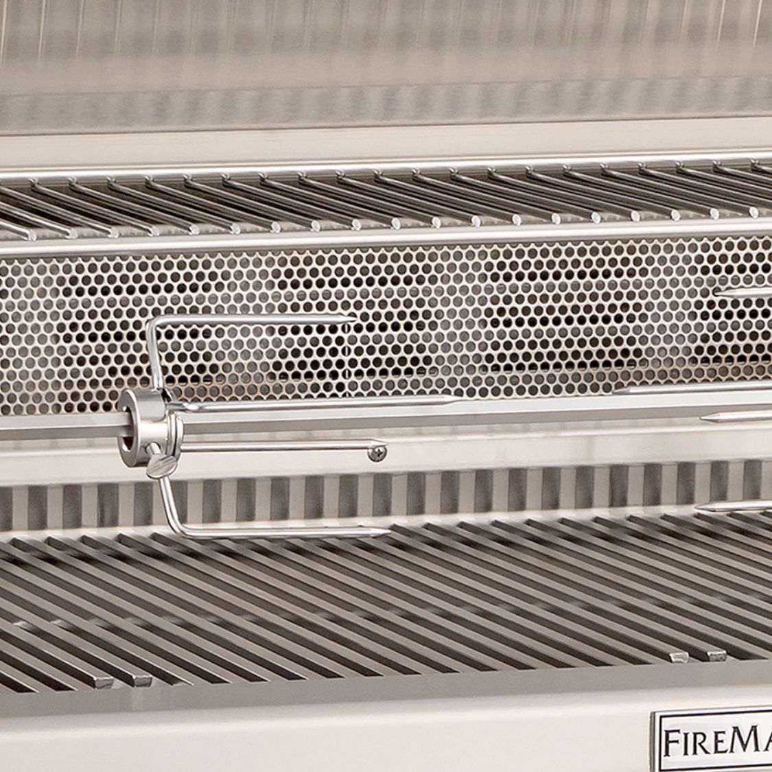 Fire Magic - A540I-8EAN - Aurora 30-Inch Built-In Natural Gas Grill With Rotisserie - Aurora Backburner
