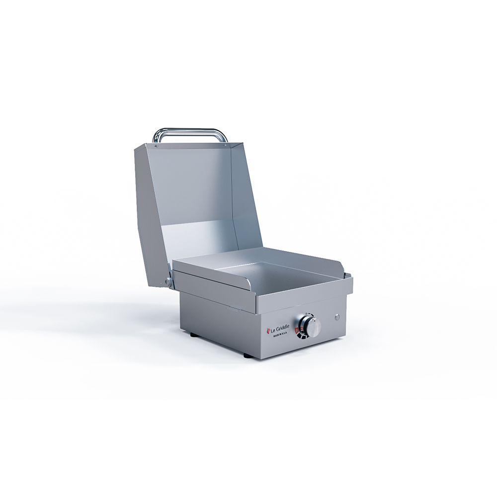 Le Griddle The Wee Electric Griddle With Lid - GEE40 LK - Gray portable grill