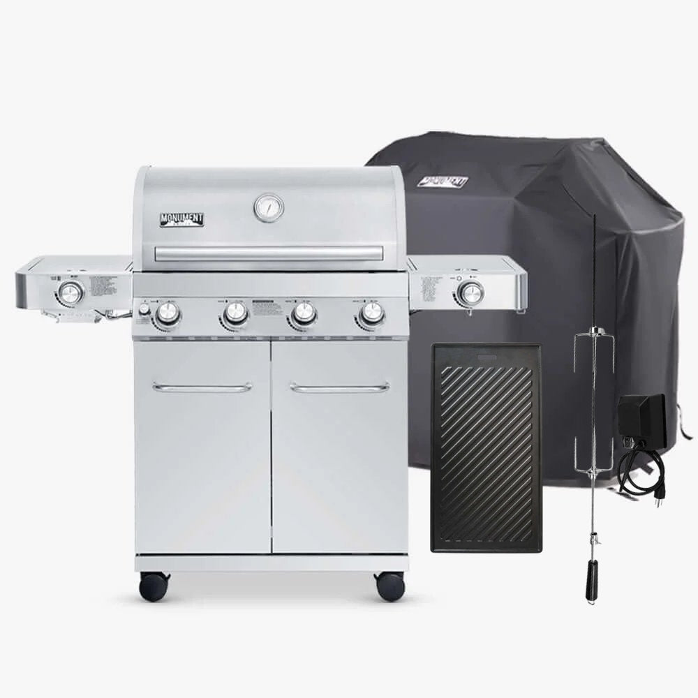 Monument Grills 24367 | Stainless Infrared Propane Gas Grill
