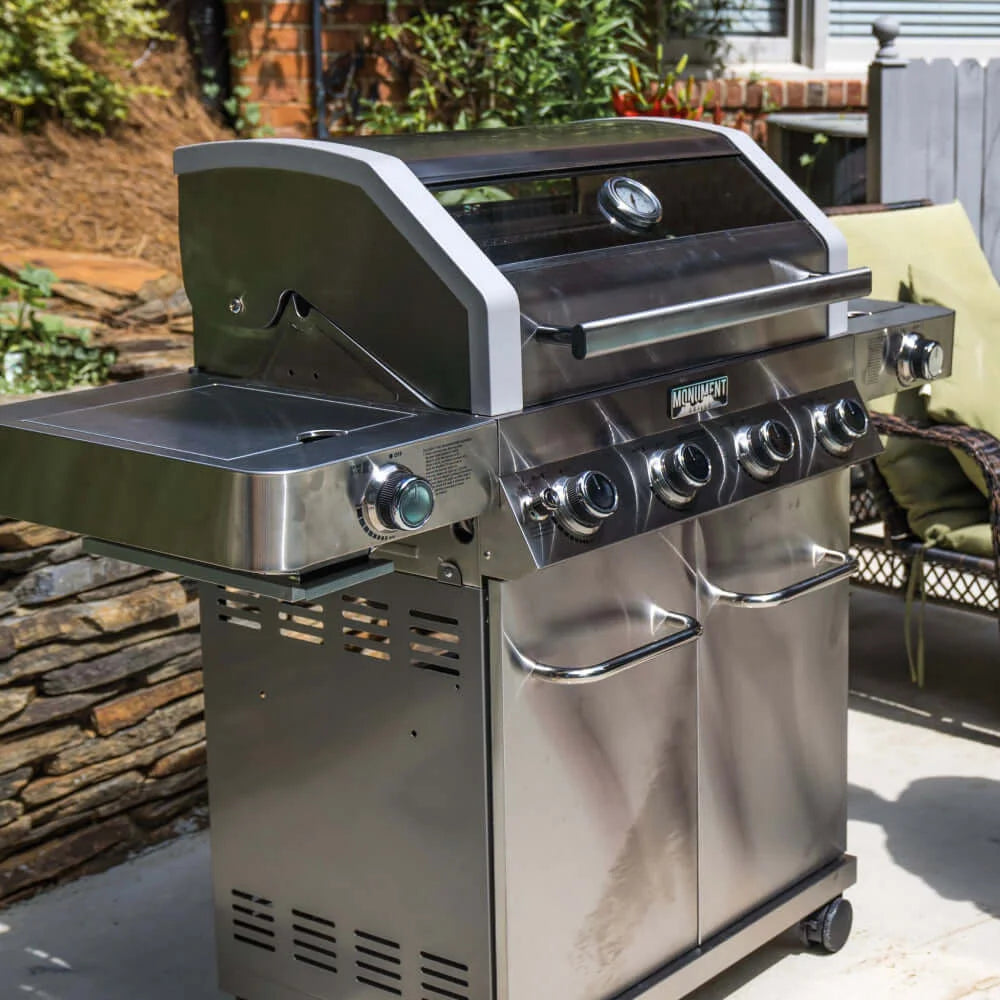 Monument Grills 35633 | Stainless Infrared Propane Gas Grill