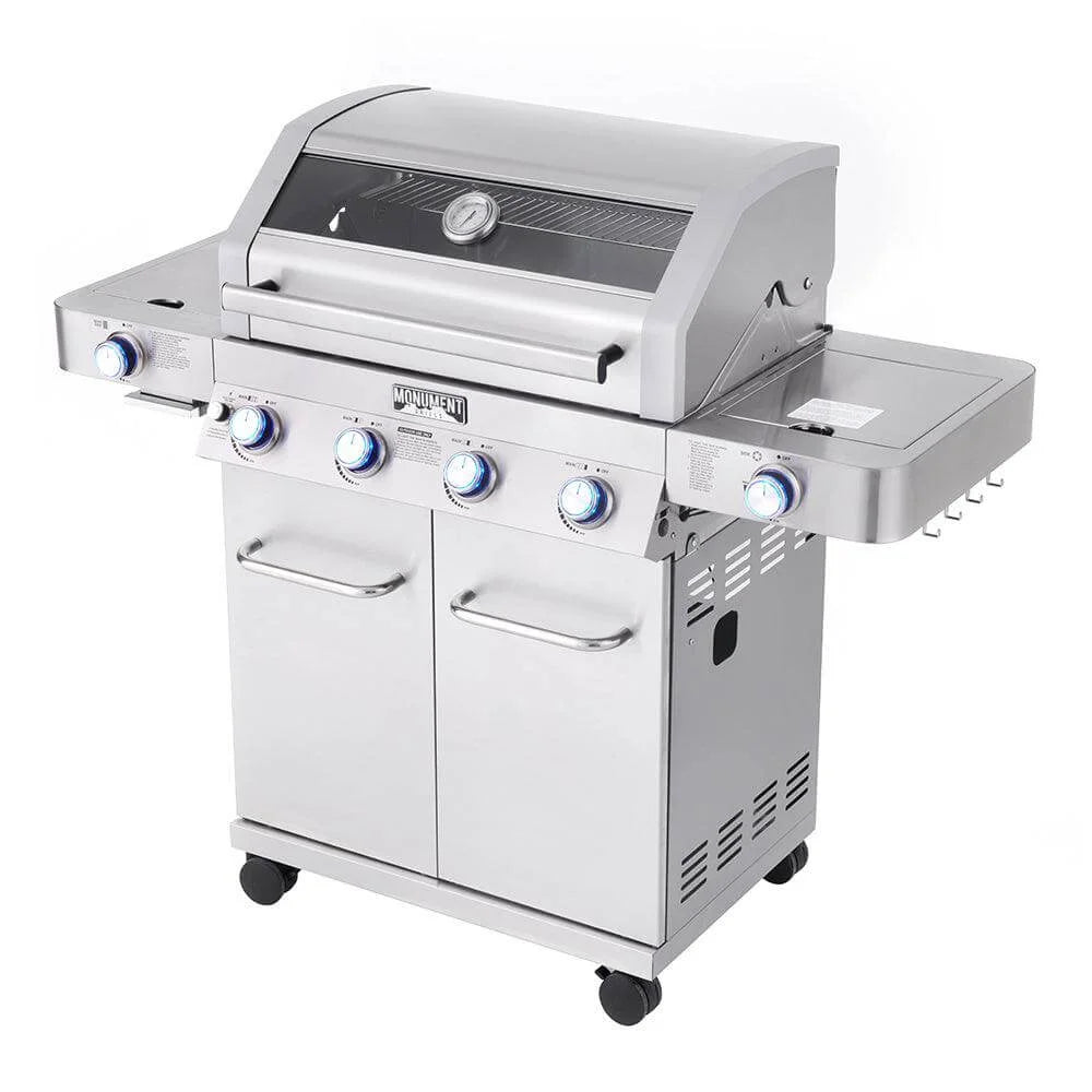 Monument Grills 35633 | Stainless Infrared Propane Gas Grill