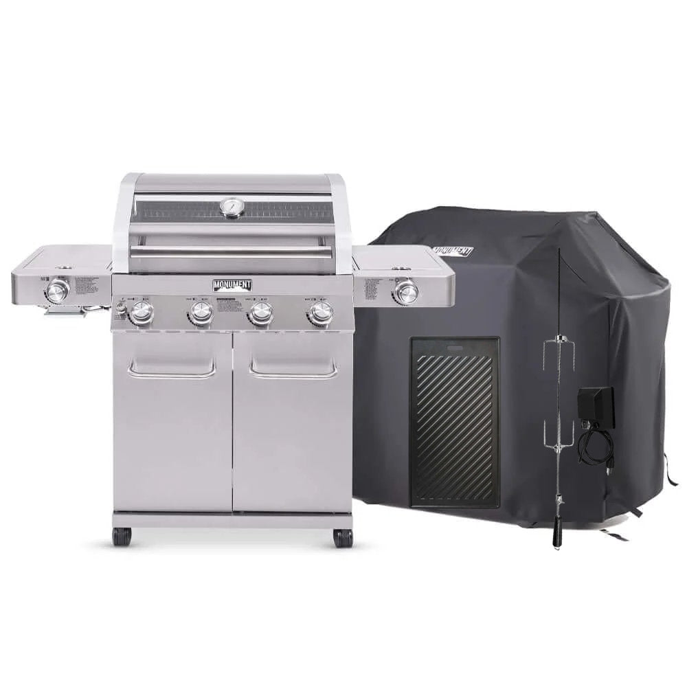 Monument Grills 35633 | Stainless Infrared Propane Gas Grill