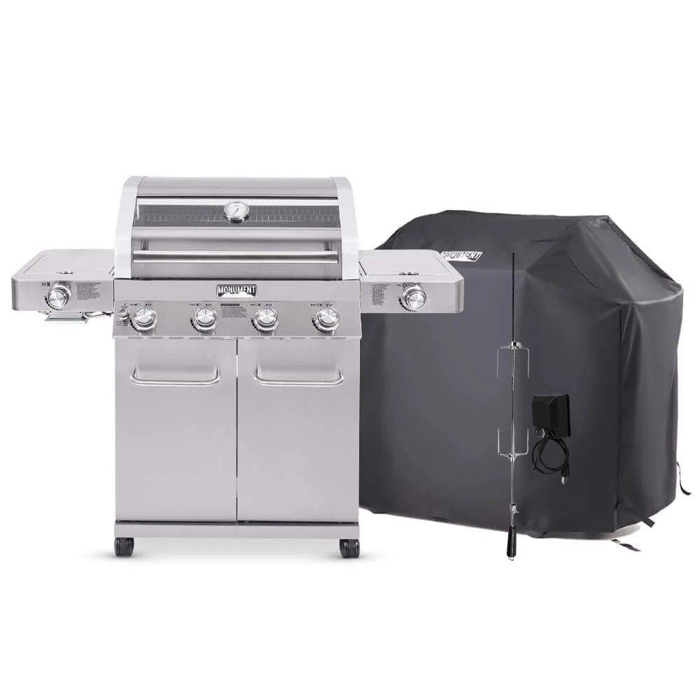 Monument Grills 35633 | Stainless Infrared Propane Gas Grill