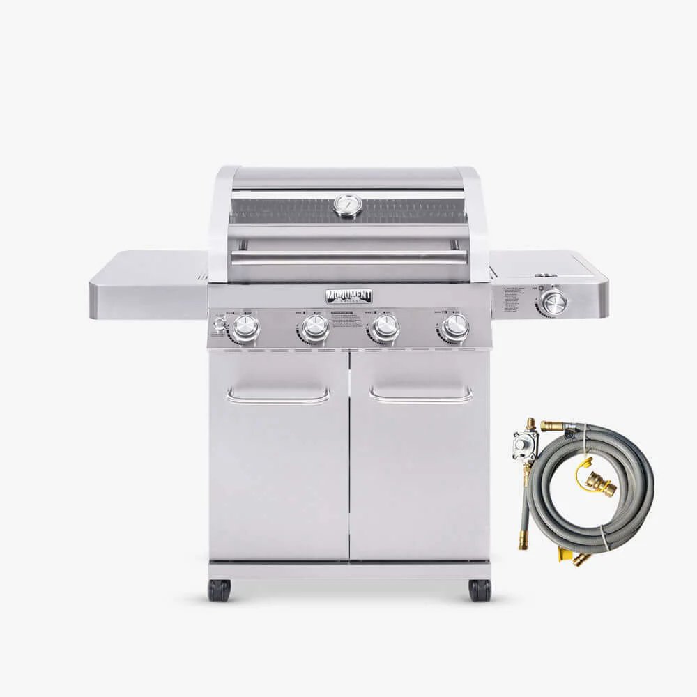 Monument Grills 41847NG | Stainless Natural/Propane Gas Grill