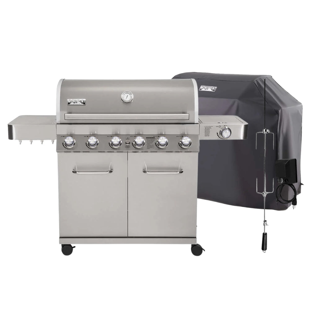 Monument Grills 77352 | Full Stainless Propane Gas Grill