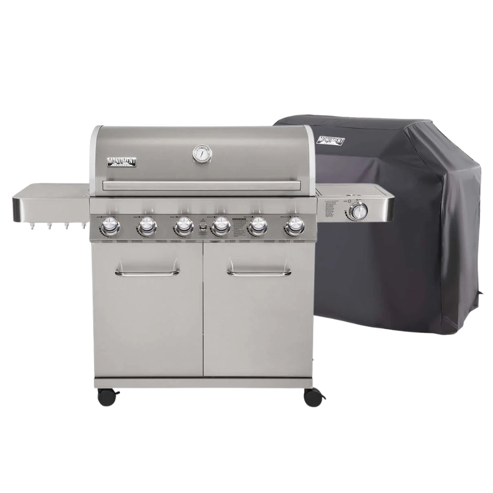 Monument Grills 77352 | Full Stainless Propane Gas Grill