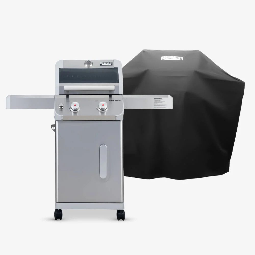 Monument Grills Mesa 200S | Foldable Stainless Gas Grill