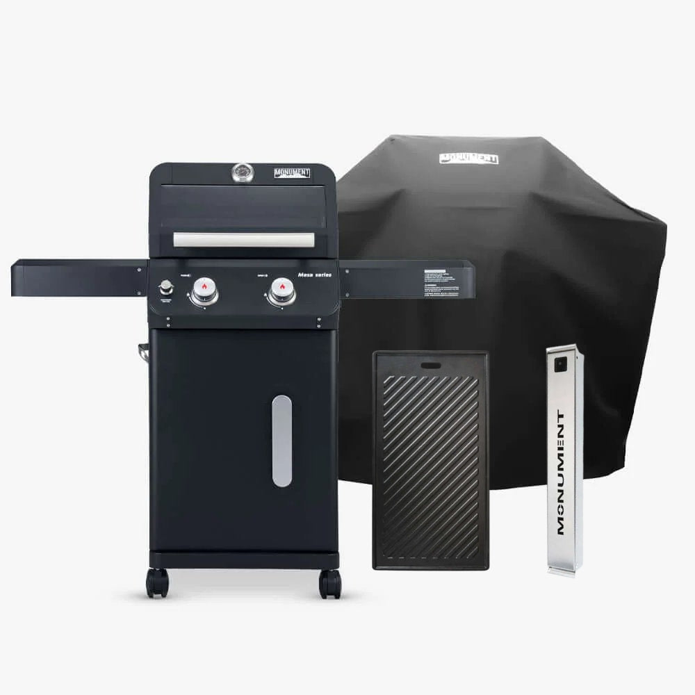 Monument Grills Mesa 220 | Black Foldable Propane Gas Grill
