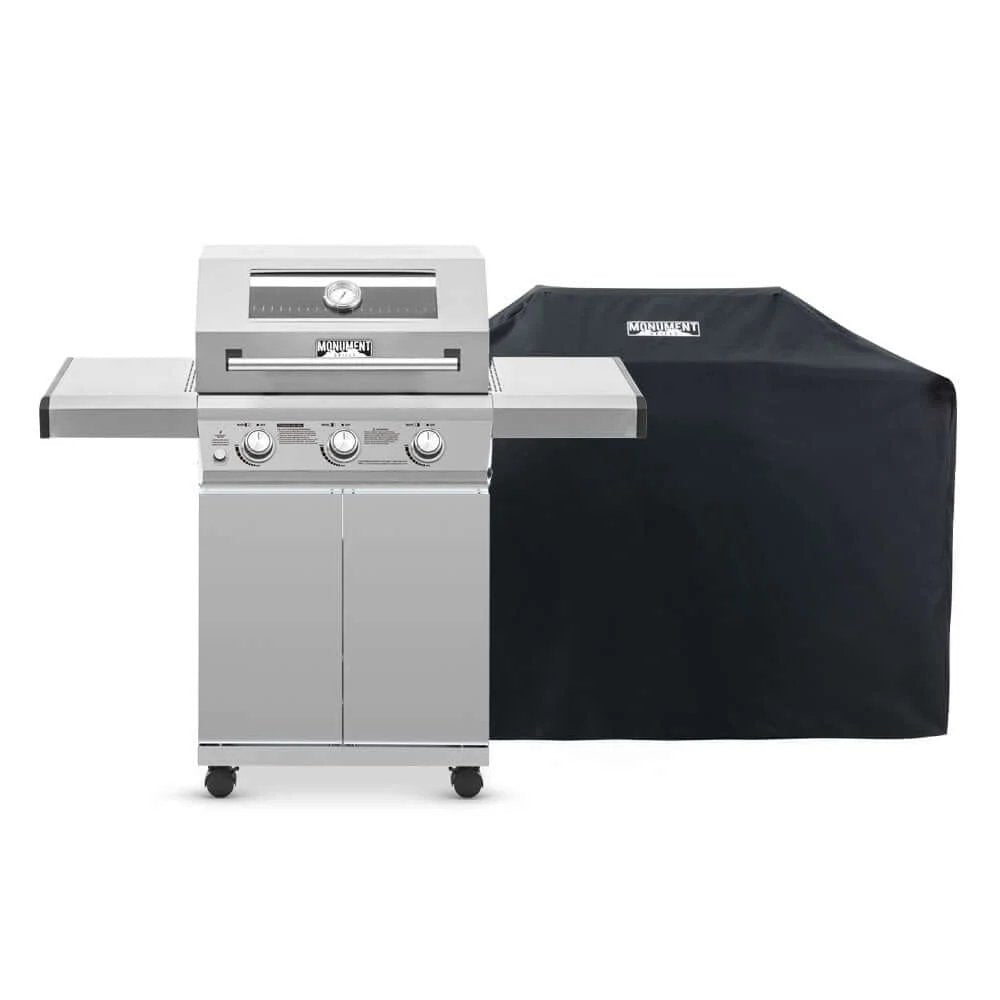 Monument Grills Mesa 300 | Stainless Propane Gas Grill