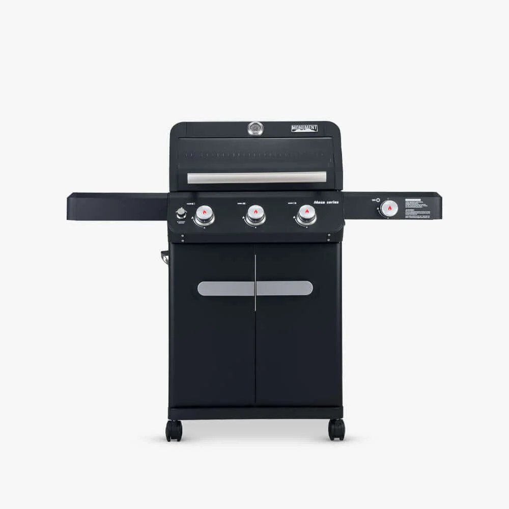 Monument Grills Mesa 325 Black on a white background