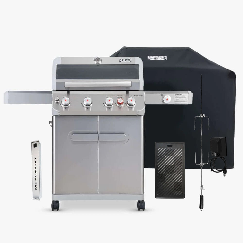 Monument Grills Mesa 415BZ | Stainless Propane Gas Grill