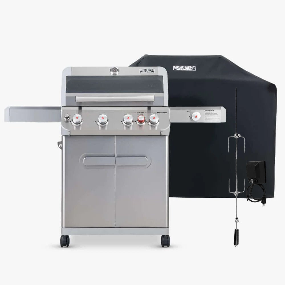 Monument Grills Mesa 415BZ | Stainless Propane Gas Grill
