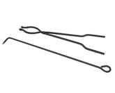Ohio Flame Fire Tools Package (Fire Poker + Campfire Tongs)