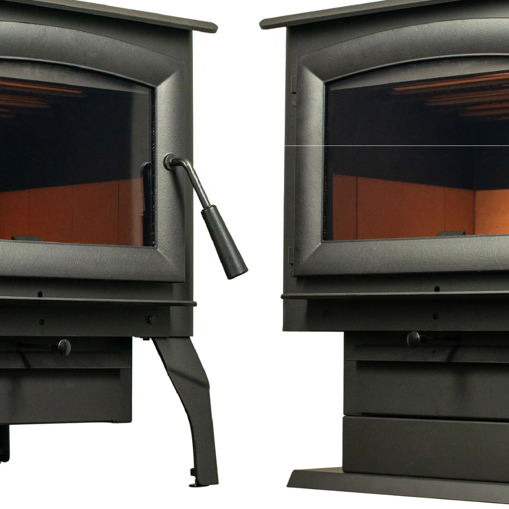 Vogelzang 1,200 Sq. Ft. Wood Stove - VG1120-L - Two