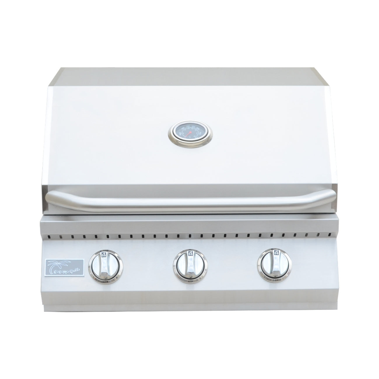 Kokomo Grills 26” Built-In Gas Grill – 3 Burner Stainless Steel BBQ | KO-BAK3BG