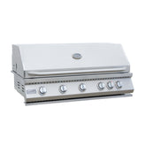 Kokomo Grills 40” Built-In Gas Grill – 5 Burners with Infrared Back Burner | KO-BAK5BG