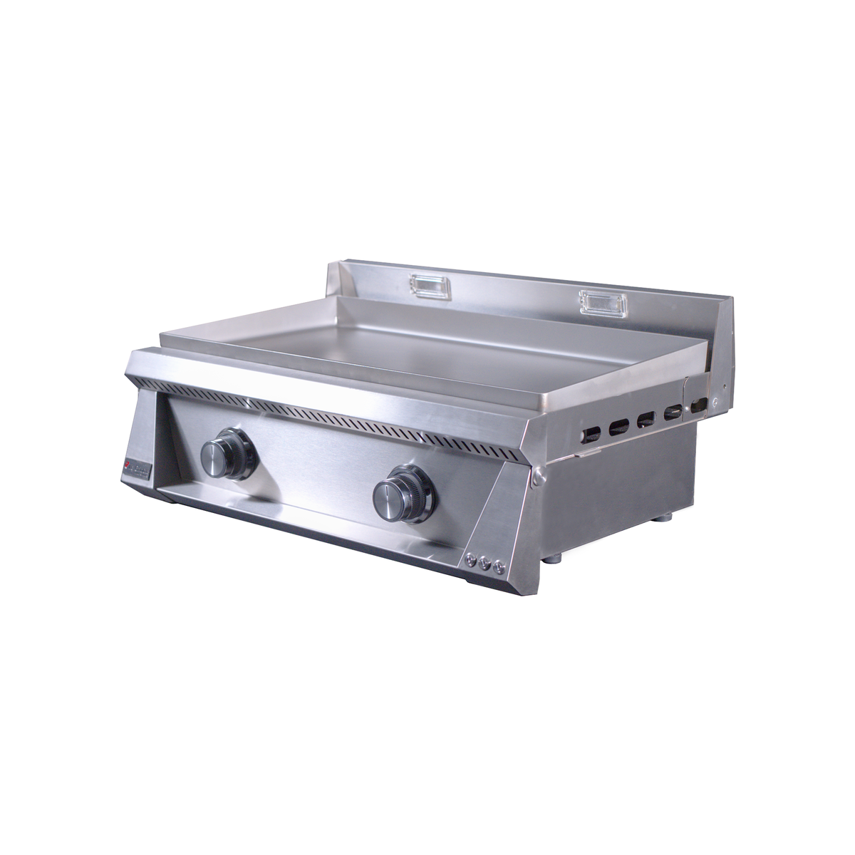 Le Griddle Pro Series 75 gas griddle with 6mm cooking plate and stainless steel construction model OML75P6
