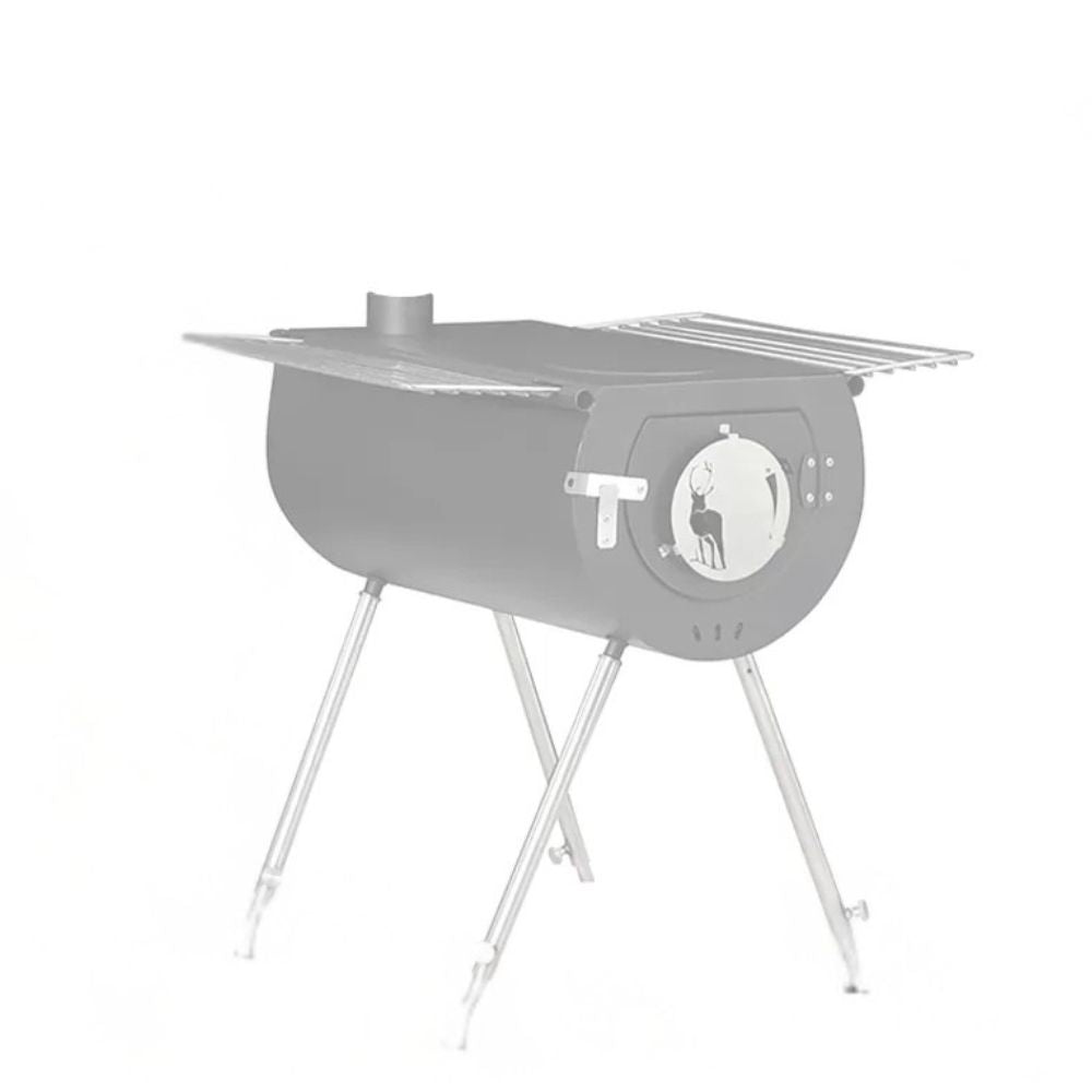 US Stove CCS18 Caribou Outfitter Camp Stove – 18 Inch - Portable grill on legs
