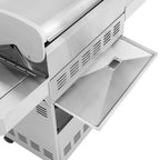 Monument Grills Stainless Infrared Propane Gas Grill 72,000 BTU 4-Burner Sear Grill – SKU 24367
