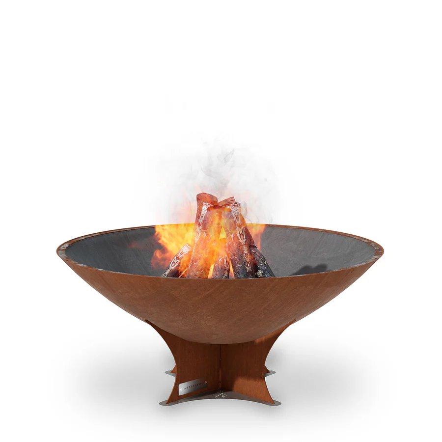 Arteflame 40" Wood Burning Fire Pit Low Euro Base