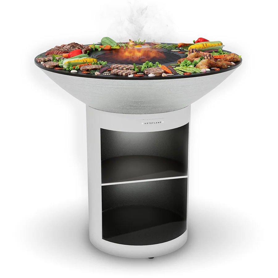 Arteflame XXL 40" Grill - Classic Storage Base Stainless