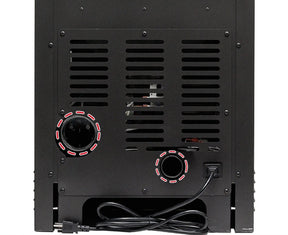Ashley AP5613-W Pellet Stove 40 lb. Hopper (1,800 Sq. Ft.) - exhaust and fresh air intake