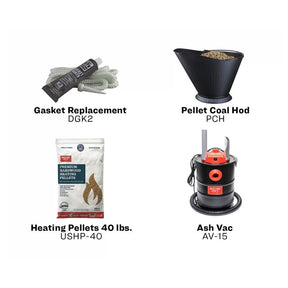 Ashley AP5617-W Pellet Stove 90 lb. Hopper (2,200 Sq. Ft.) accessories