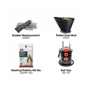 Ashley AP5622 Pellet Stove 170 lb. Hopper (3,000 Sq. Ft.) accessoires