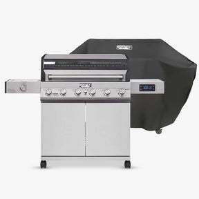 Monument Grills Denali 605 | Stainless Smart Tech Natural/Propane Gas Grill