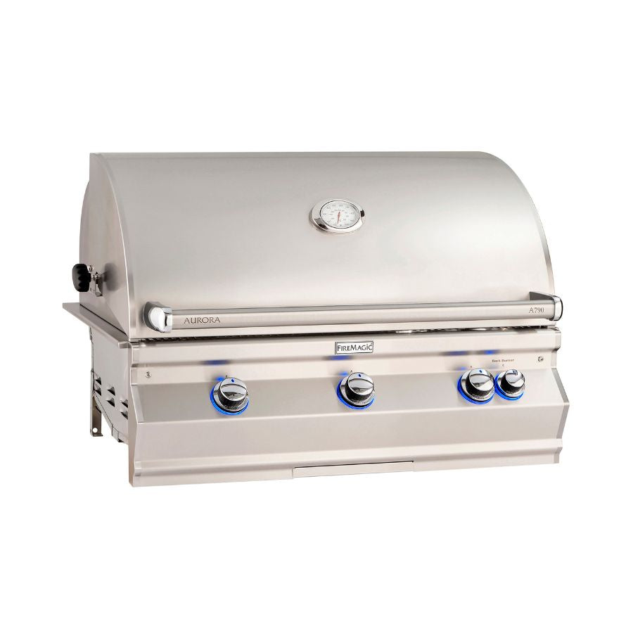 Fire Magic A790I-8EAN Aurora 36 Inch Built Natural Gas Grill With Rotisserie