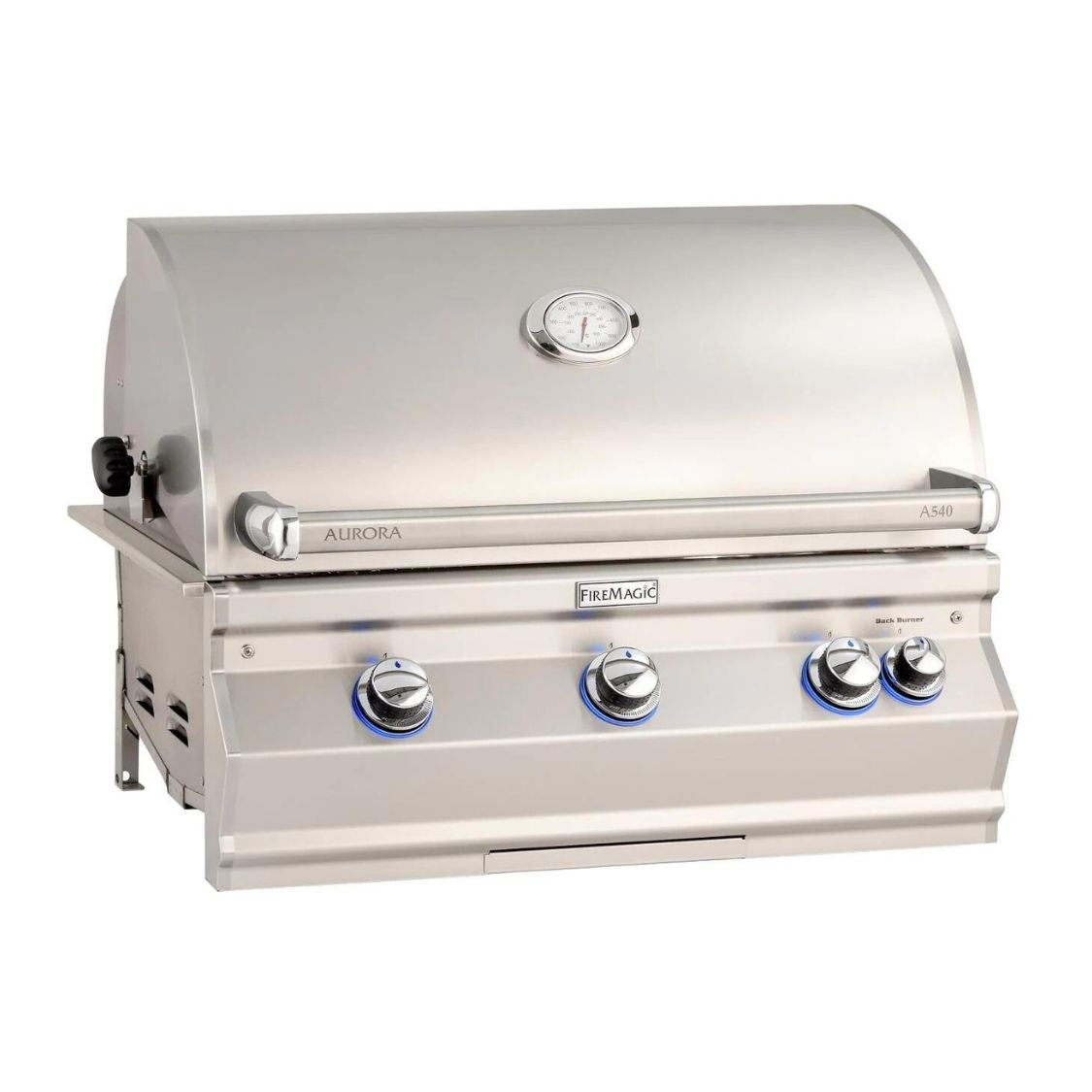 Fire Magic - A540I-8EAN - Aurora 30-Inch Built-In Natural Gas Grill With Rotisserie