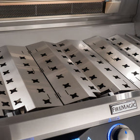 Fire Magic E660I-9E1N-W 30 Inch Built-In Natural Gas Grill With Rotisserie - Flavor Grids