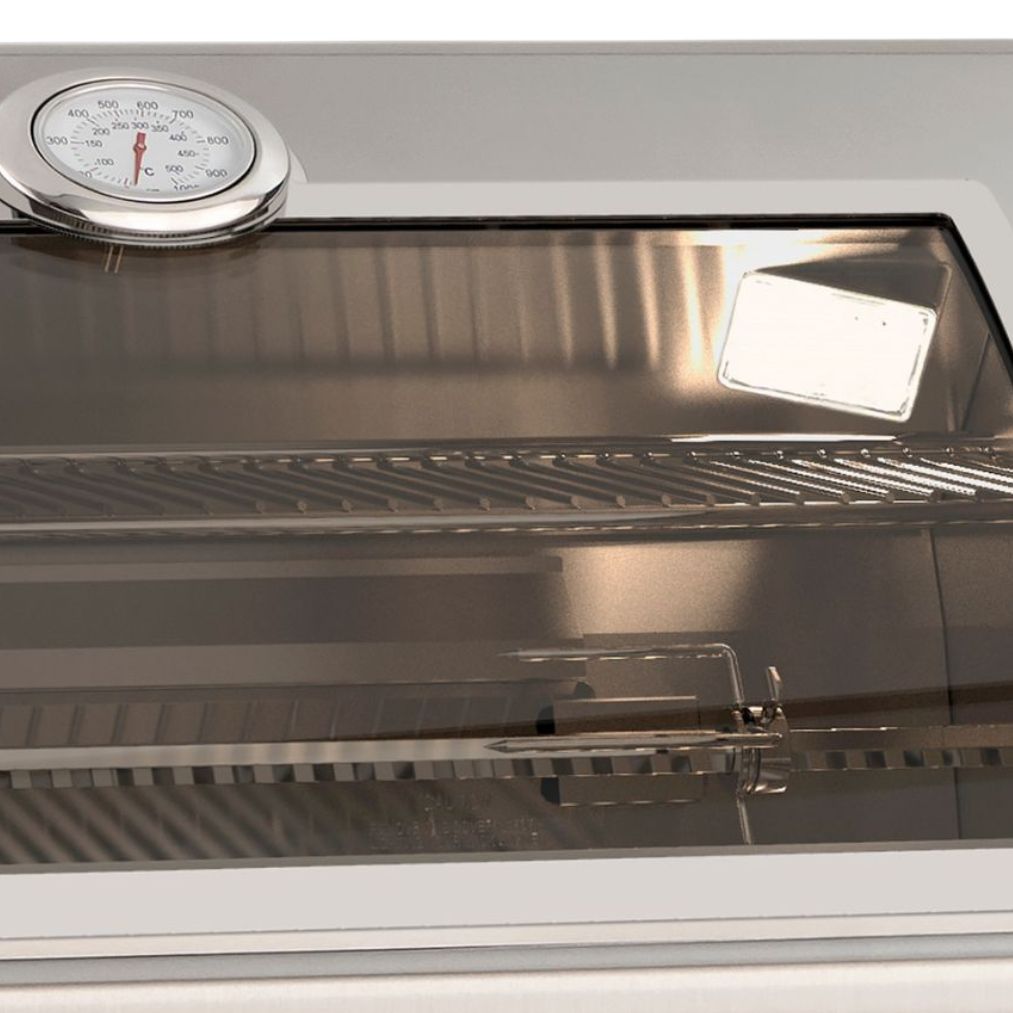 Fire Magic E660I-9E1N-W 30 Inch Built-In Natural Gas Grill With Rotisserie - Optional Magic View Window