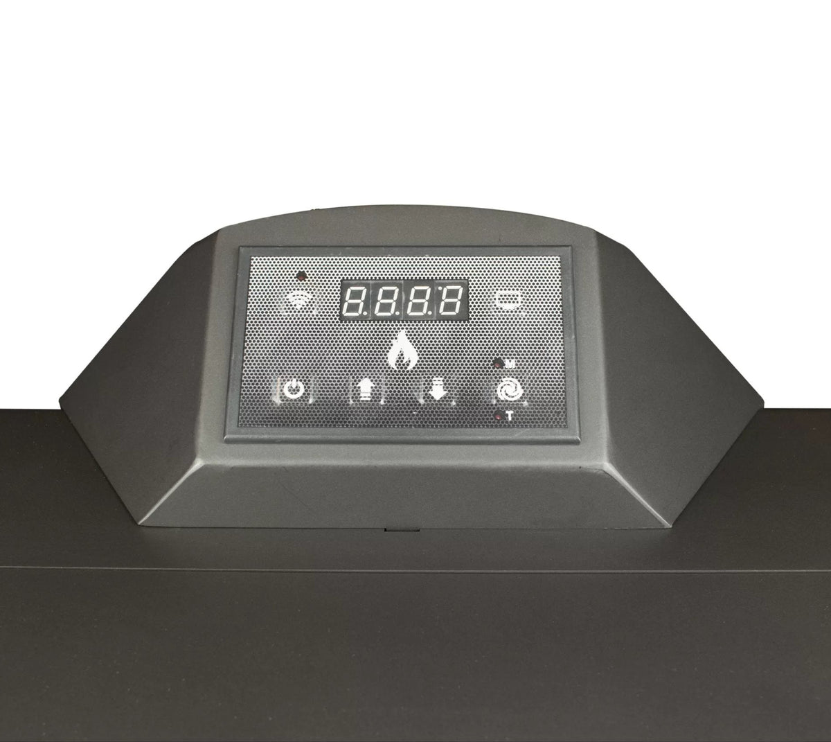 King KP5513-W Pellet Stove 40 lb. Hopper (1,800 Sq. Ft.) - Top-mounted control panel