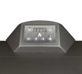 King KP5513-W Pellet Stove 40 lb. Hopper (1,800 Sq. Ft.) - Top-mounted control panel