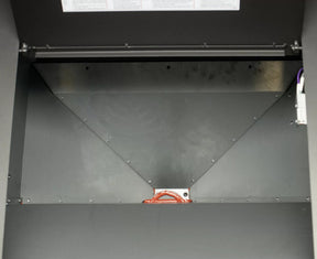 King KP5522-W Pellet Stove 170 lb. Hopper (3,000 Sq. Ft.) - Large metal hopper 