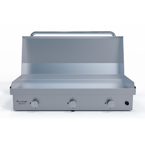 Le Griddle The Big Texan Gas Griddle With Lid - GFE105 LK - Stainless steel grill 
