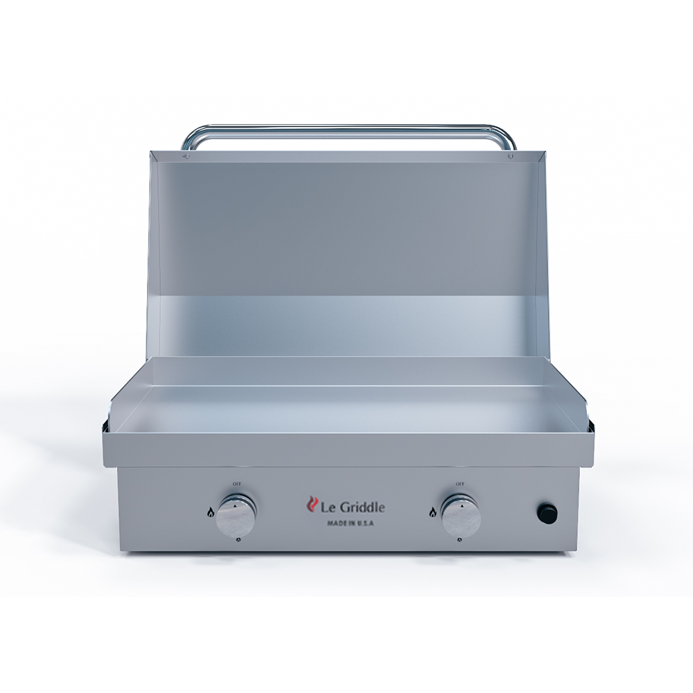 Le Griddle grill on a white background