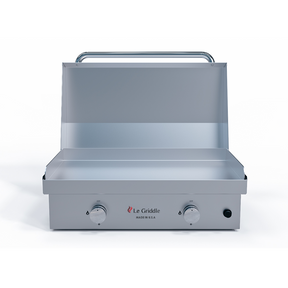 Le Griddle grill on a white background