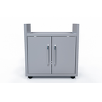 Le Griddle Portable Cart for the 75 Series Griddles – Stainless Steel Cart with Dual Folding Shelves