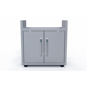 Le Griddle Portable Cart for the 75 Series Griddles – Stainless Steel Cart with Dual Folding Shelves
