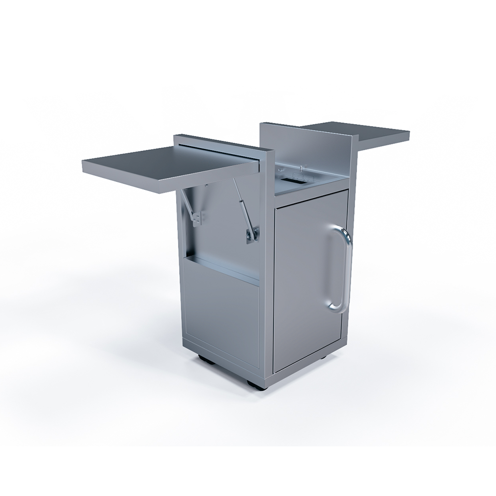 Le Griddle The Wee Freestanding Electric Griddle 1800W Indoor/Outdoor with Cart