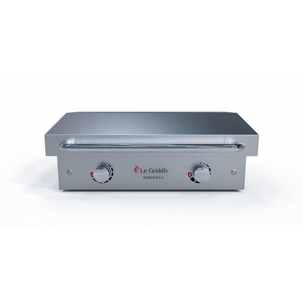 Le Griddle The Ranch Hand Electric Griddle With Lid Electric Griddle with Dual Heating Elements