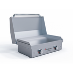 Le Griddle The Ranch Hand Electric Griddle With Lid Electric Griddle with Dual Heating Elements