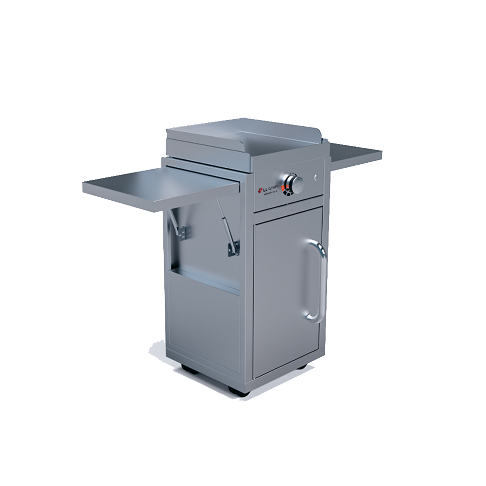 Le Griddle The Wee Freestanding Electric Griddle 1800W Indoor/Outdoor with Cart